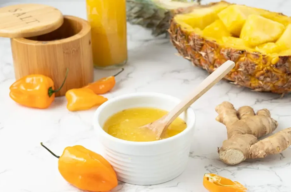 molho de abacaxi para carne de porco