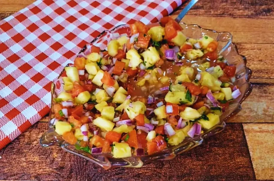 vinagrete de abacaxi