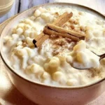 canjica de milho com canela