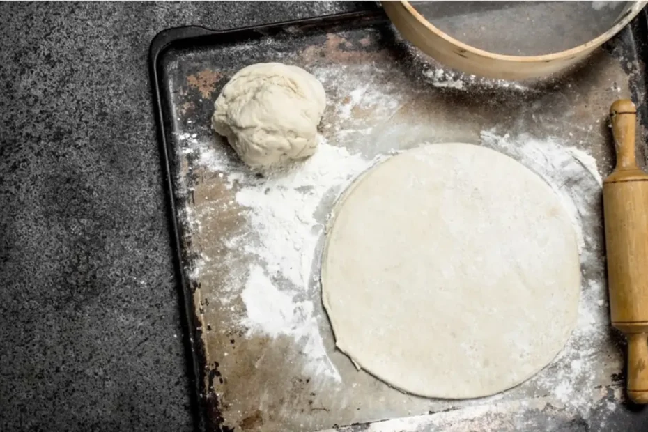 massa caseira de pizza